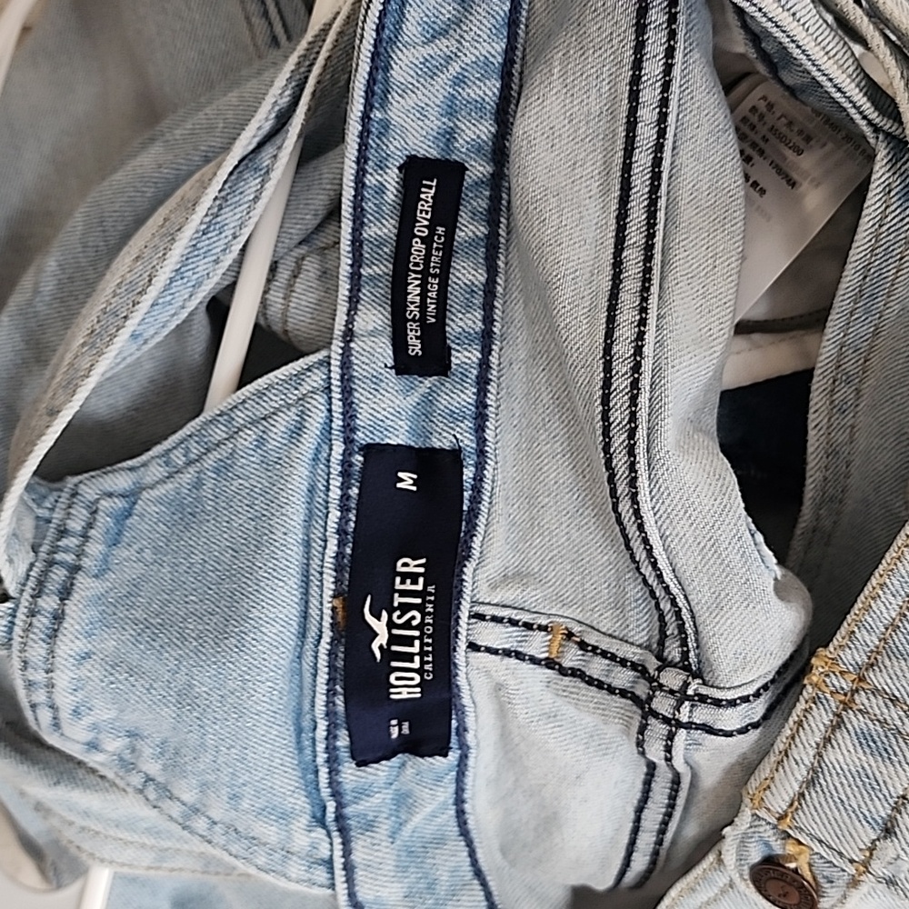 ๐ฉต๐ HOLLISTER Stretch Super Skinny Crop OVERALLS ๐๐ฉต - Picture 15 of 15